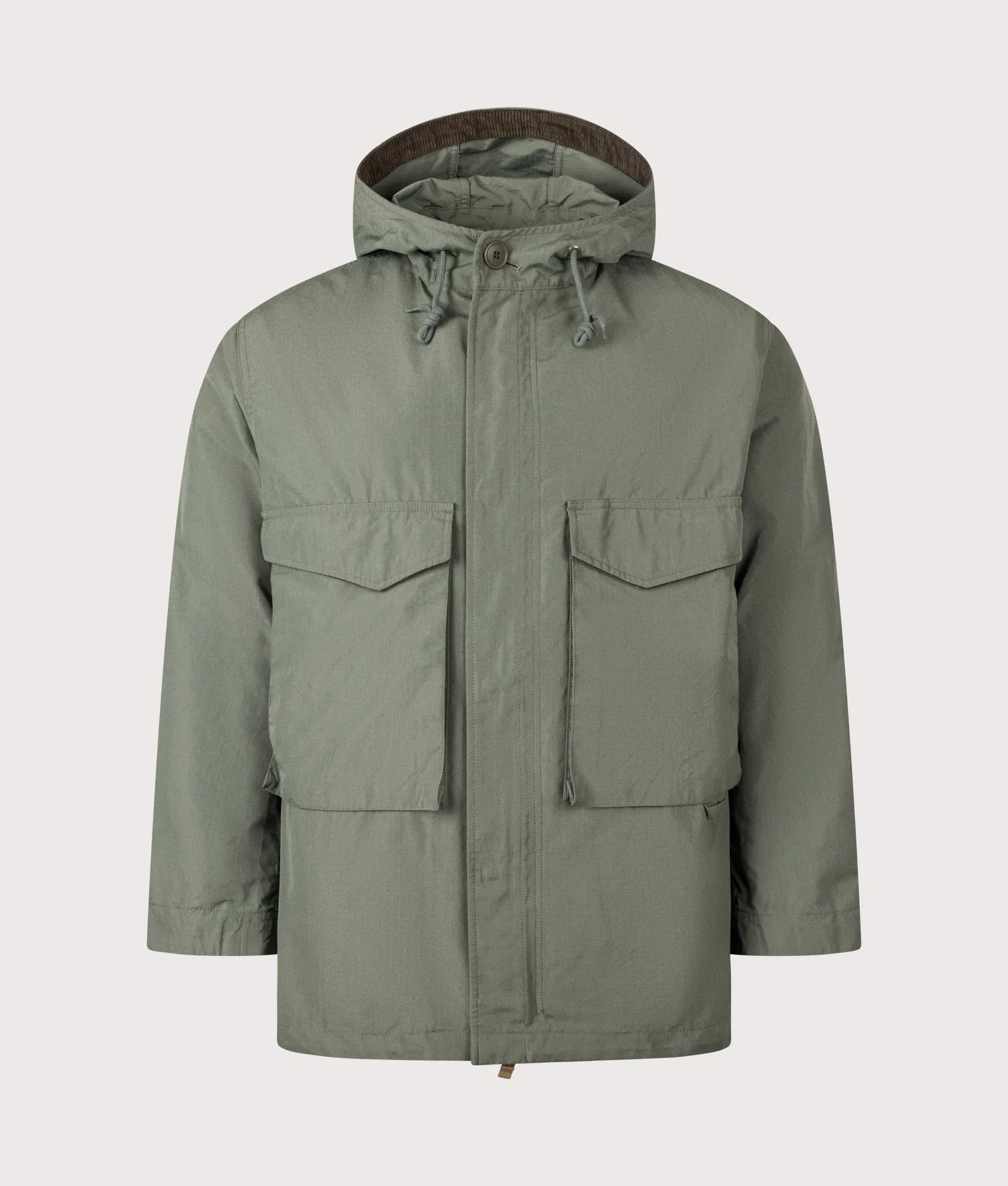 TAKIBI Ripstop Adjustable Jacket sold by EQVVS