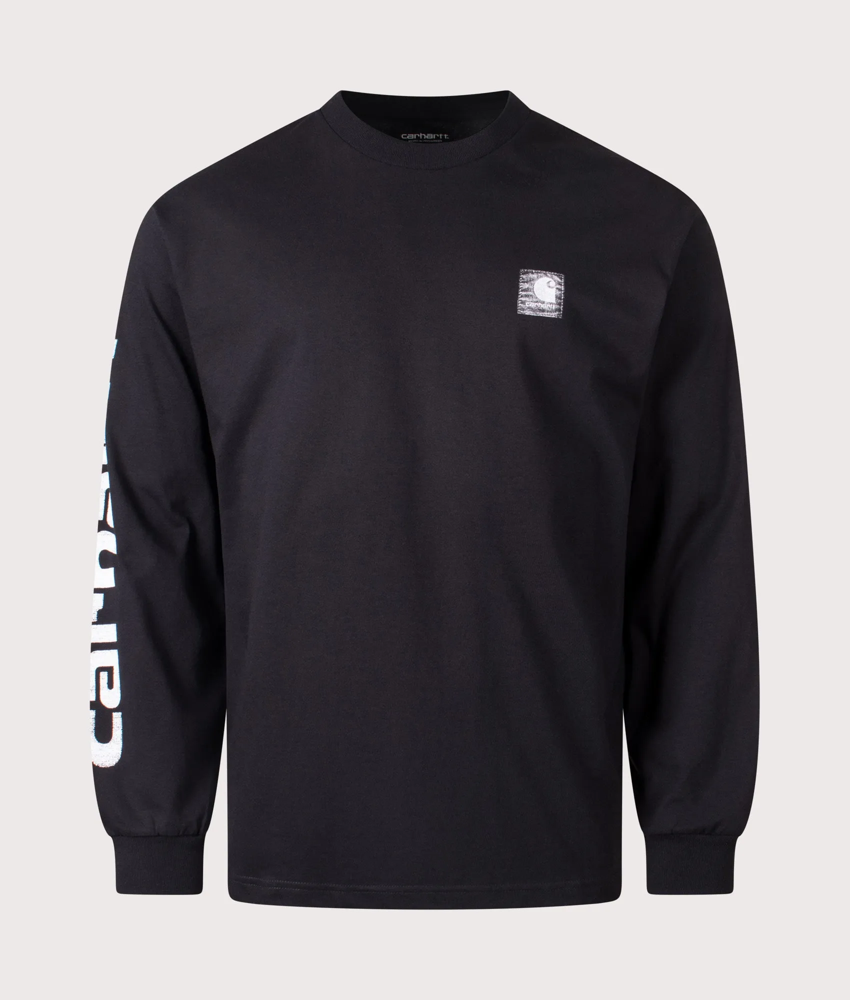 Relaxed Fit Archive Script Long Sleeve T-Shirt sold by EQVVS product image thumbnail 3