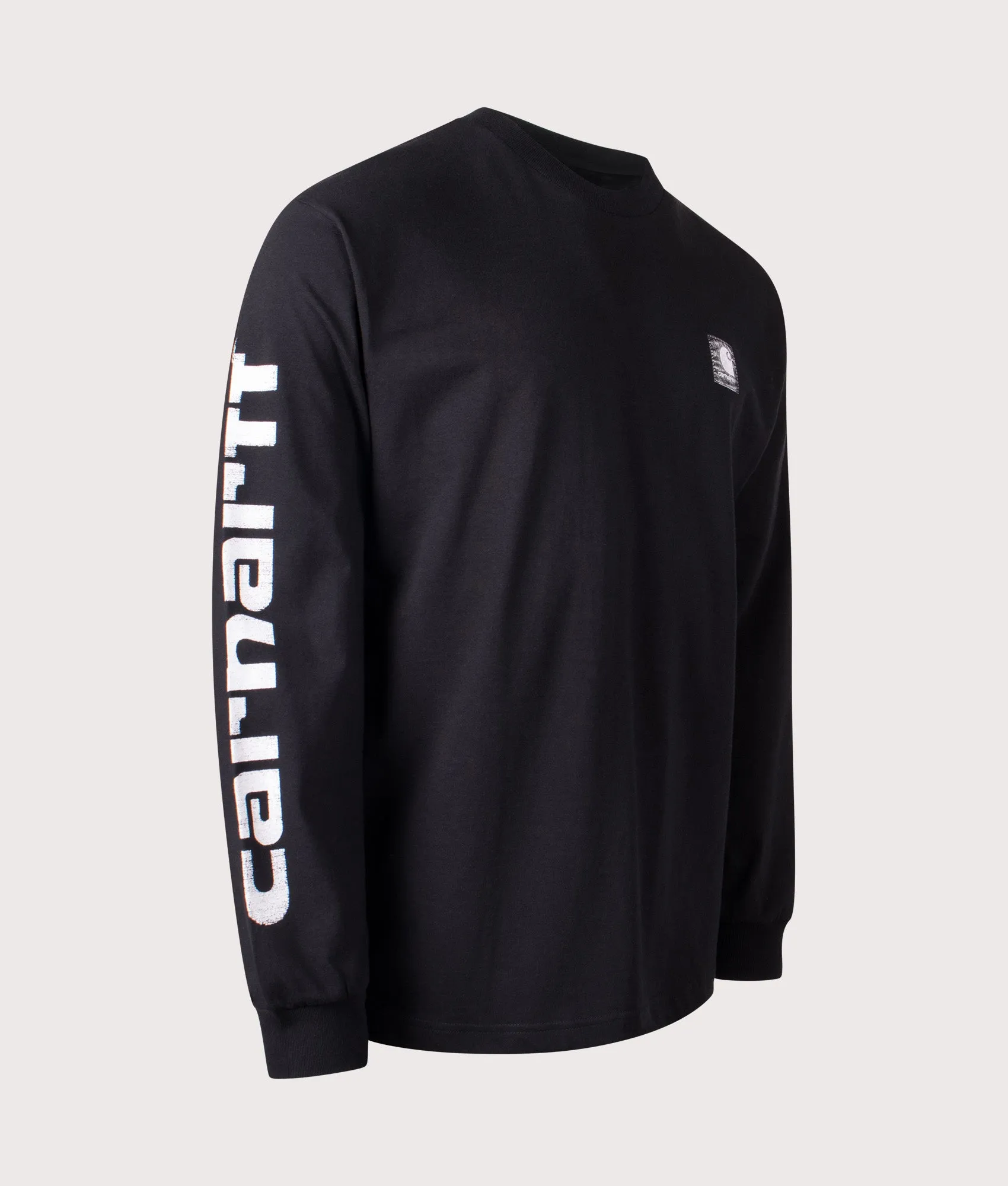 Relaxed Fit Archive Script Long Sleeve T-Shirt sold by EQVVS product image thumbnail 2