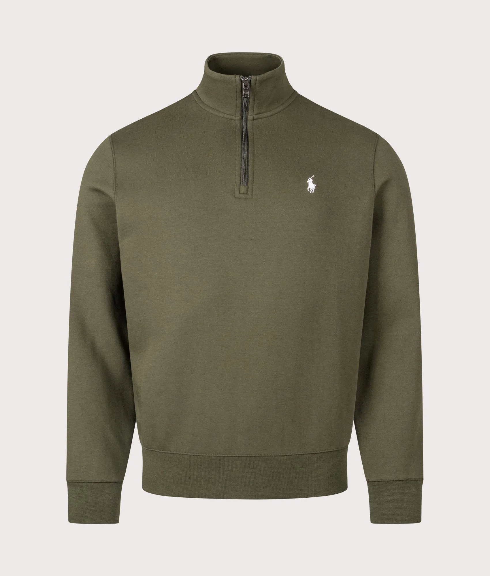 Double-Knit Quarter Zip Jumper sold by EQVVS