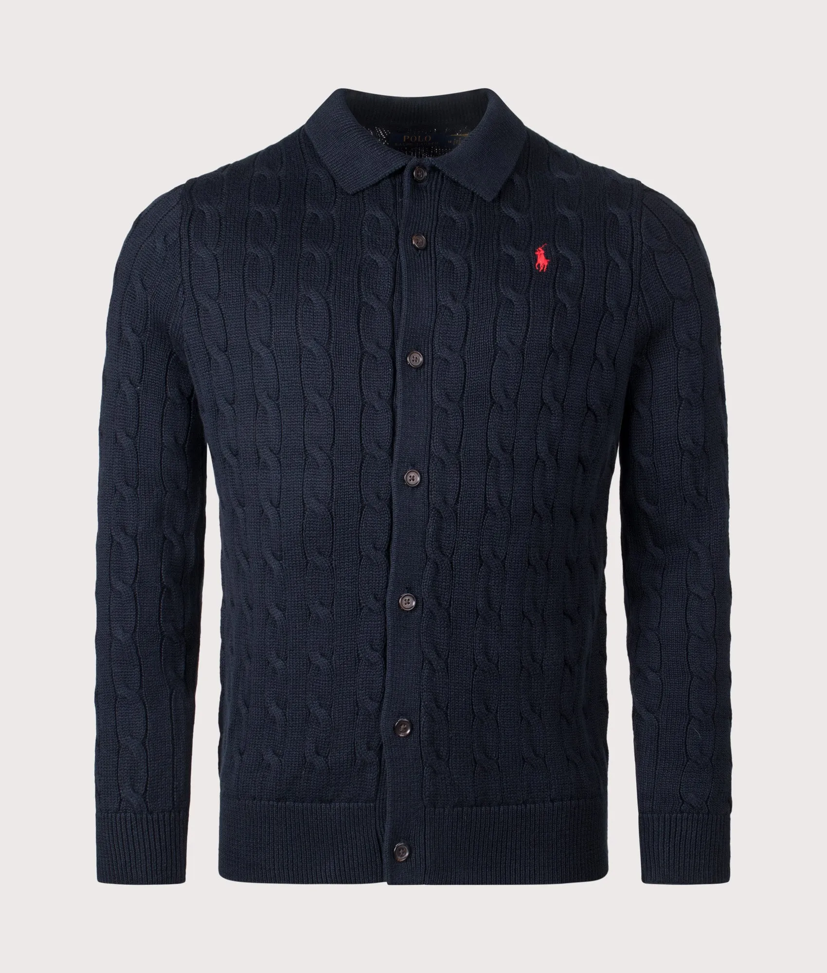 Cable-Knit Cotton Cardigan sold by EQVVS