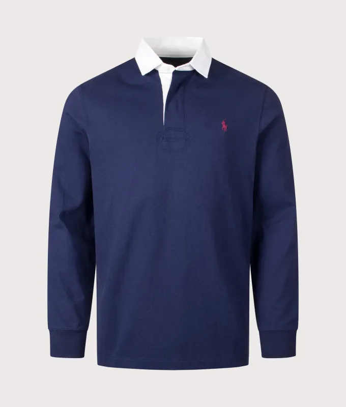 The Classic Fit Iconic Rugby Shirt sold by EQVVS