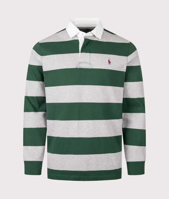 Classic Fit The Iconic Striped Rugby Shirt sold by EQVVS
