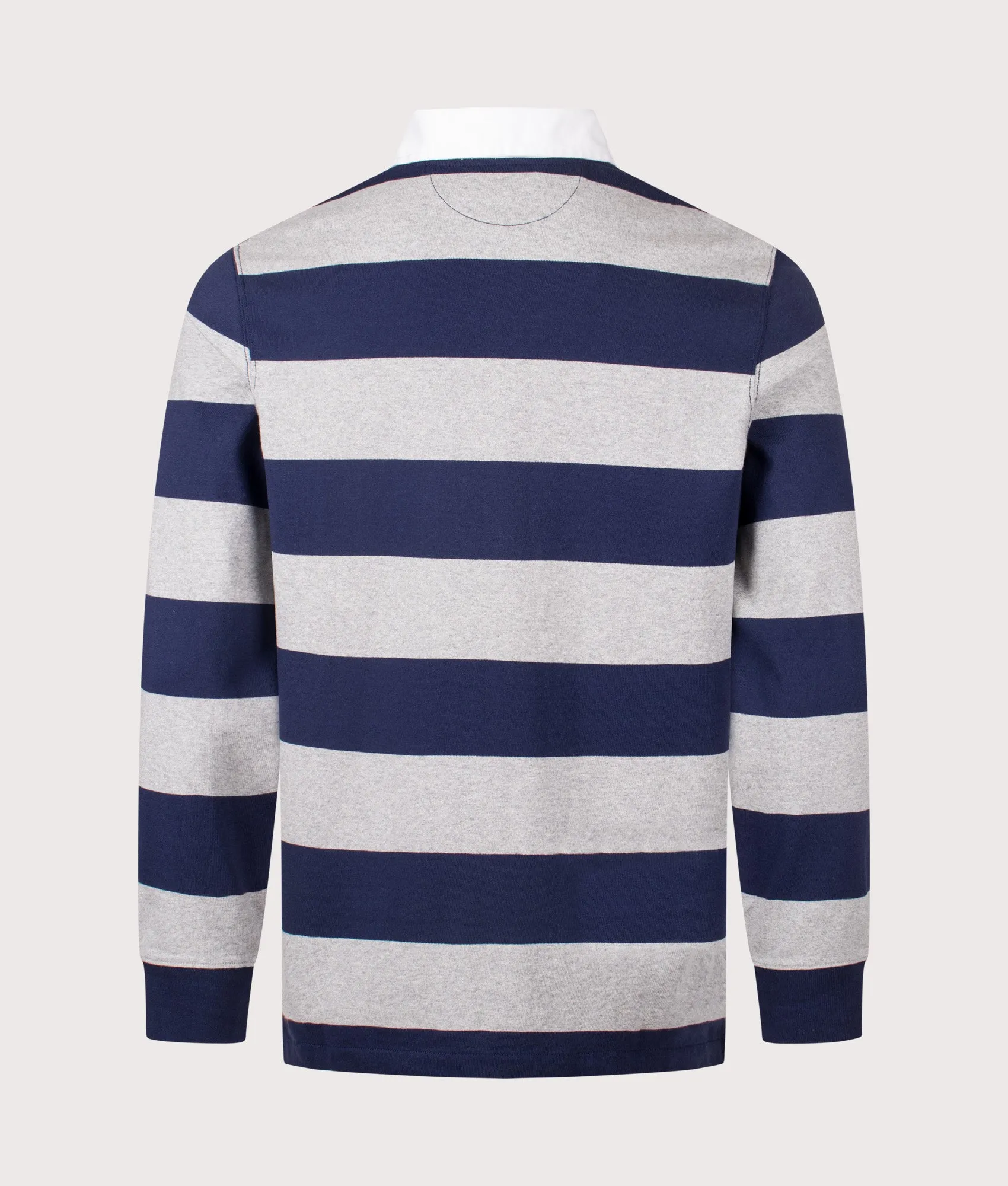Classic Fit The Iconic Striped Rugby Shirt sold by EQVVS product image thumbnail 3