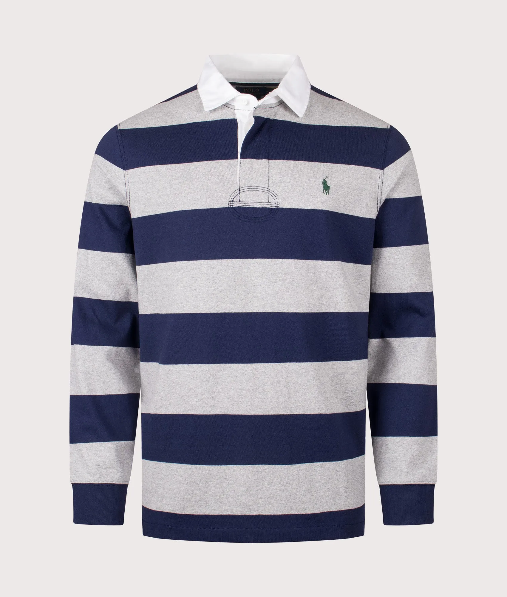 Classic Fit The Iconic Striped Rugby Shirt sold by EQVVS