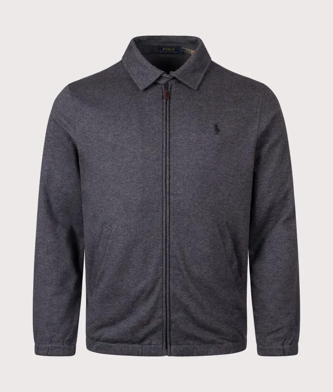 Herringbone Jersey Bomber Jacket sold by EQVVS