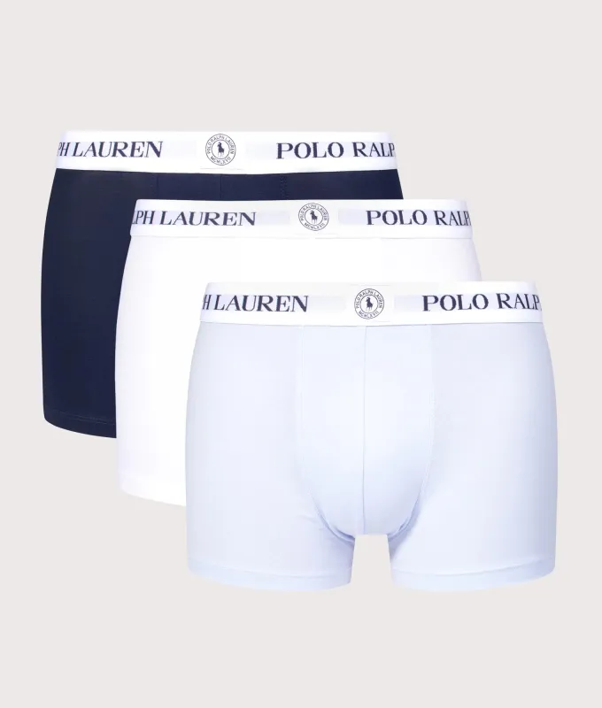 3 Pack Classic Stretch Cotton Trunks made by Polo by Ralph Lauren