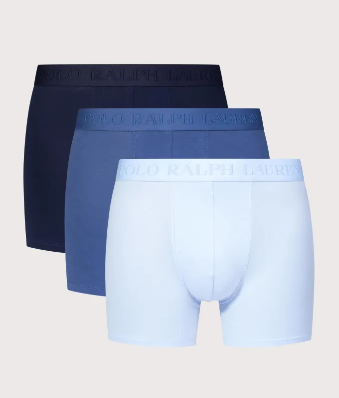 3 Pack Classic Stretch Cotton Trunks made by Polo by Ralph Lauren
