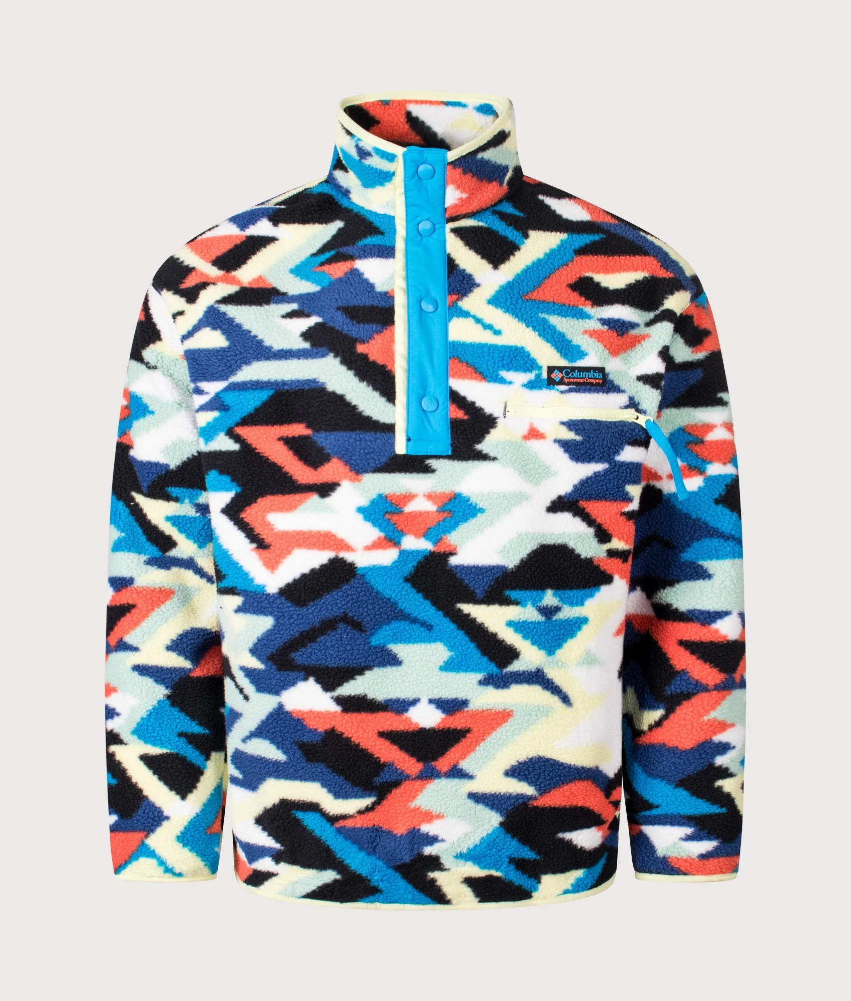 Helvetia II Printed Half Snap Fleece sold by EQVVS