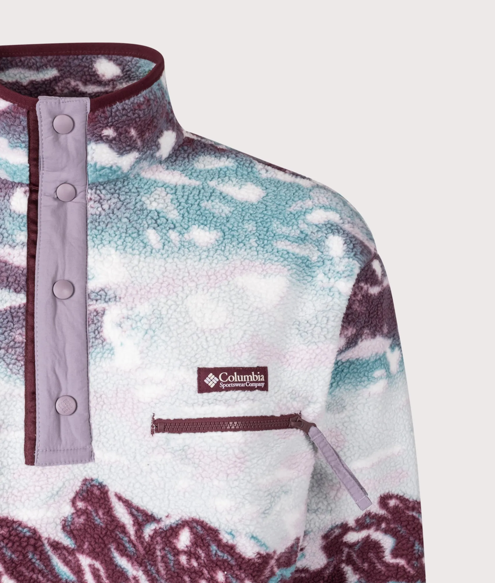 Helvetia II Printed Half Snap Fleece sold by EQVVS product image thumbnail 2