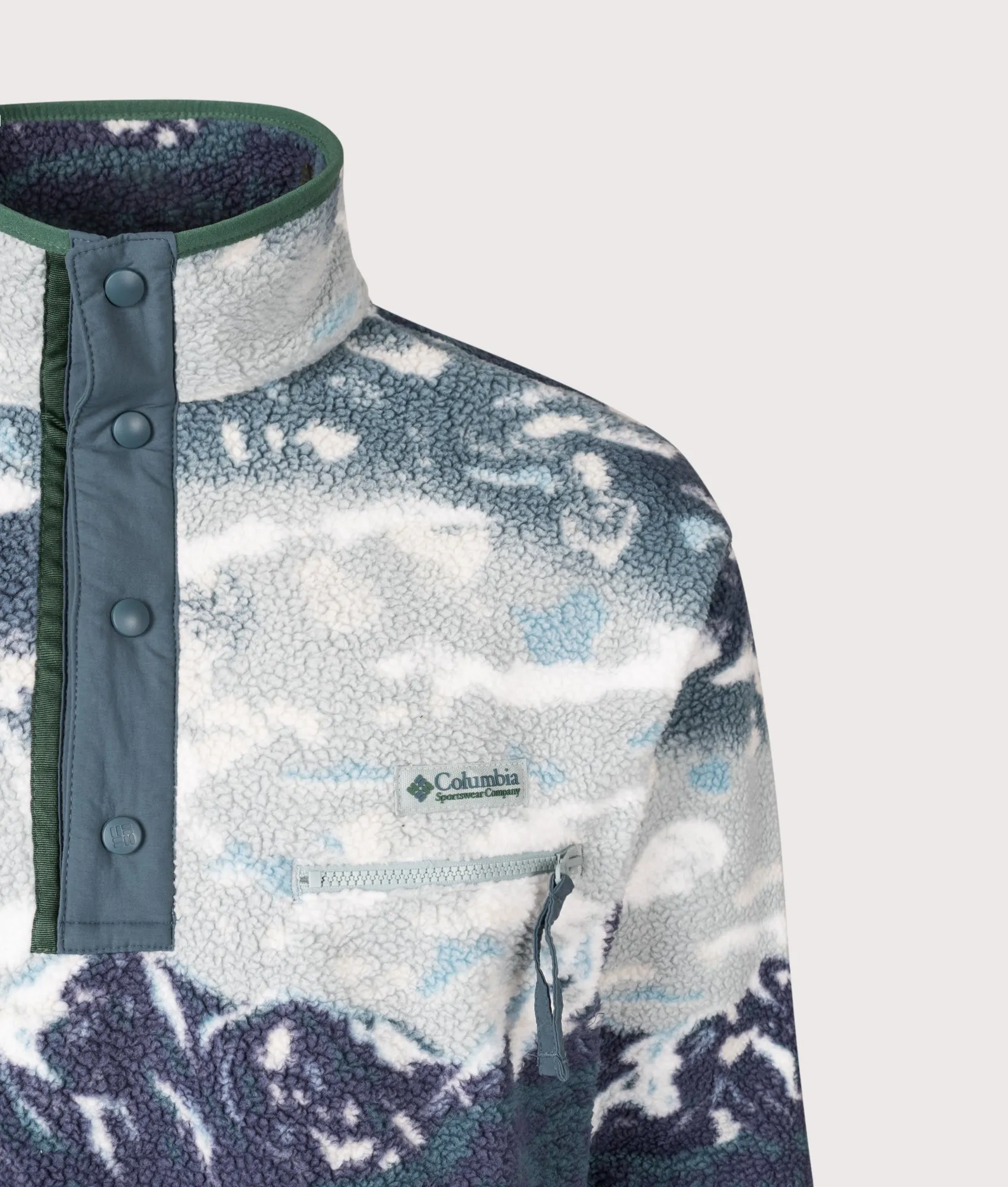 Helvetia II Printed Half Snap Fleece sold by EQVVS product image thumbnail 2