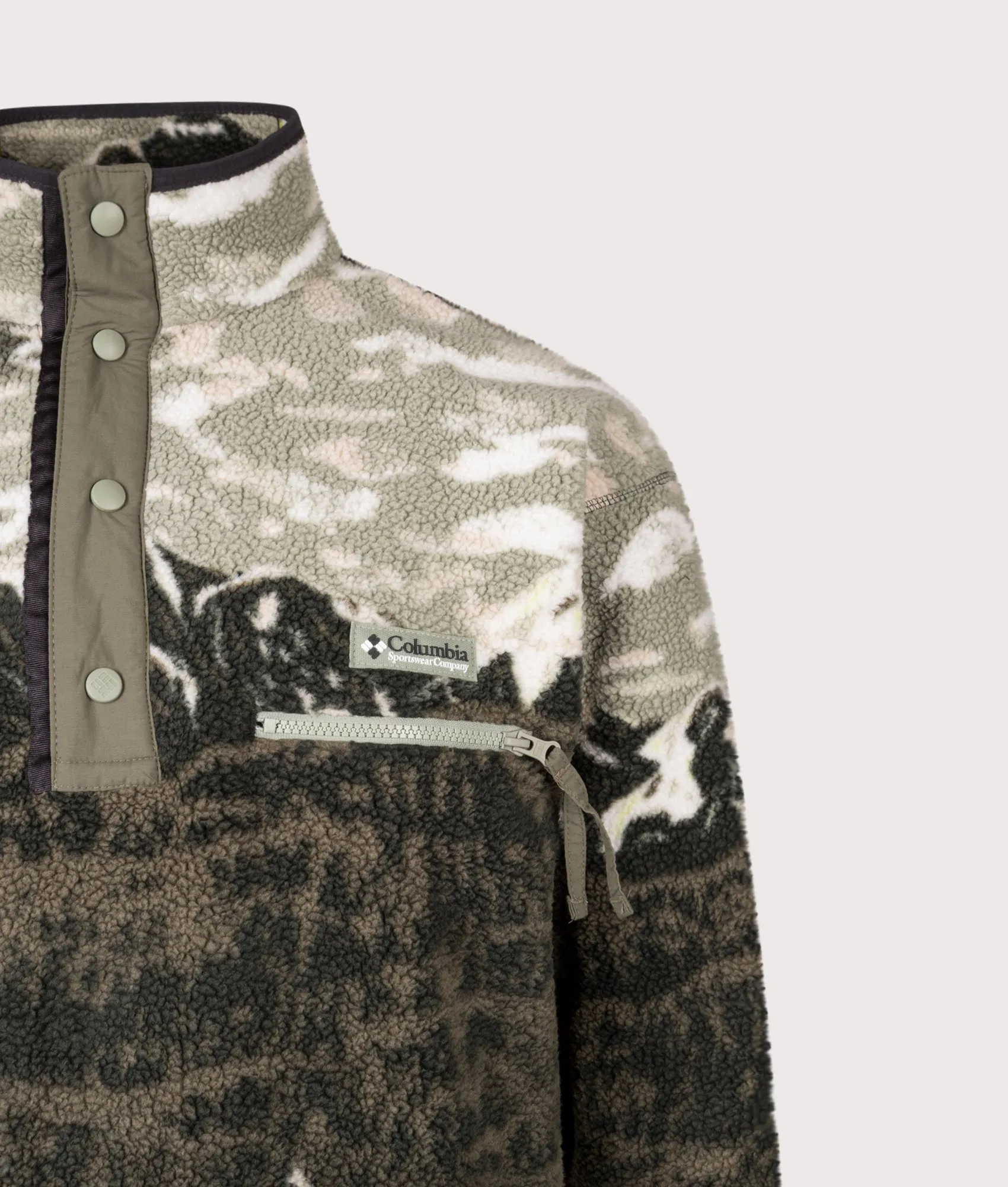 Helvetia II Printed Half Snap Fleece sold by EQVVS product image thumbnail 2