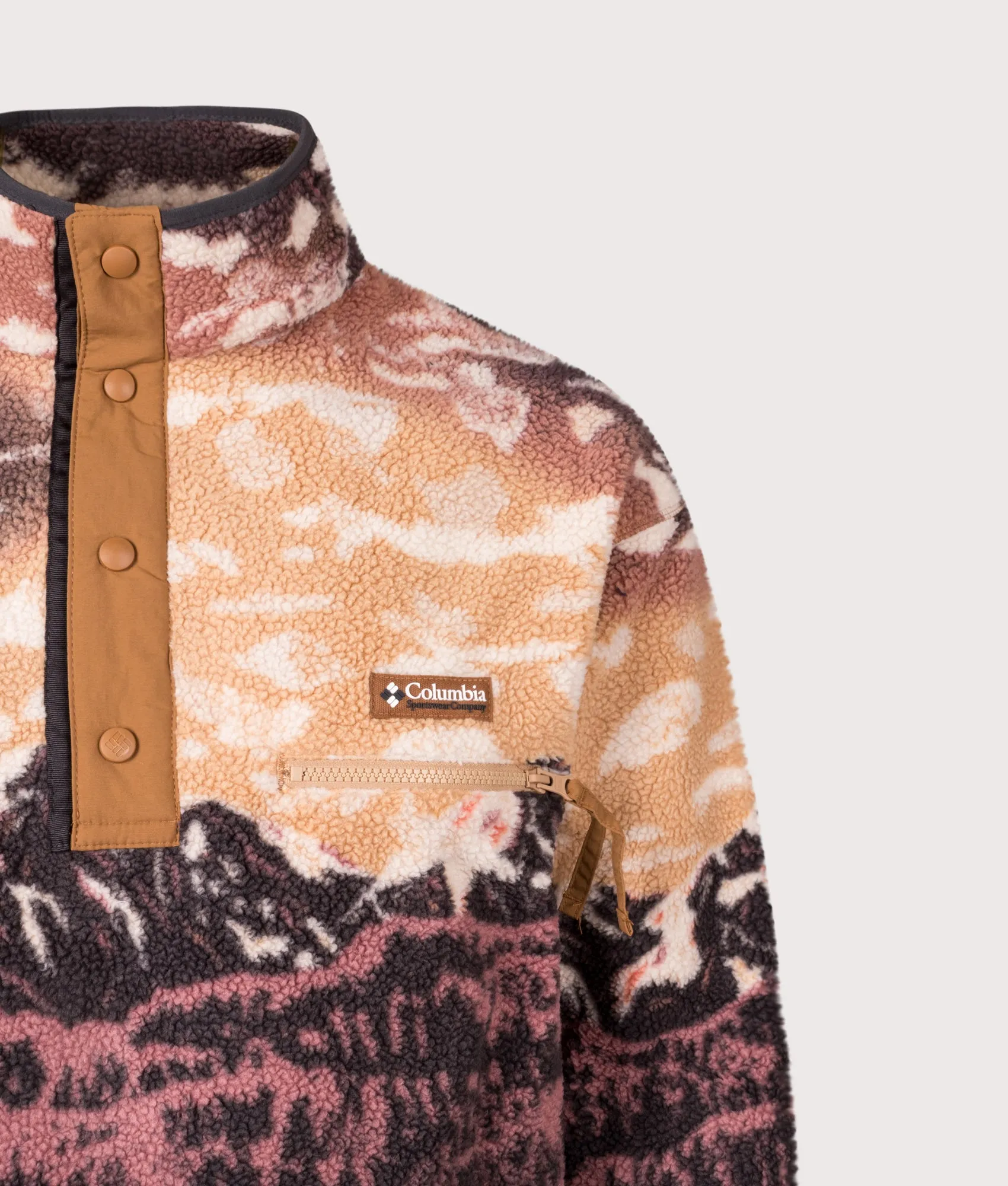 Helvetia II Printed Half Snap Fleece sold by EQVVS product image thumbnail 2