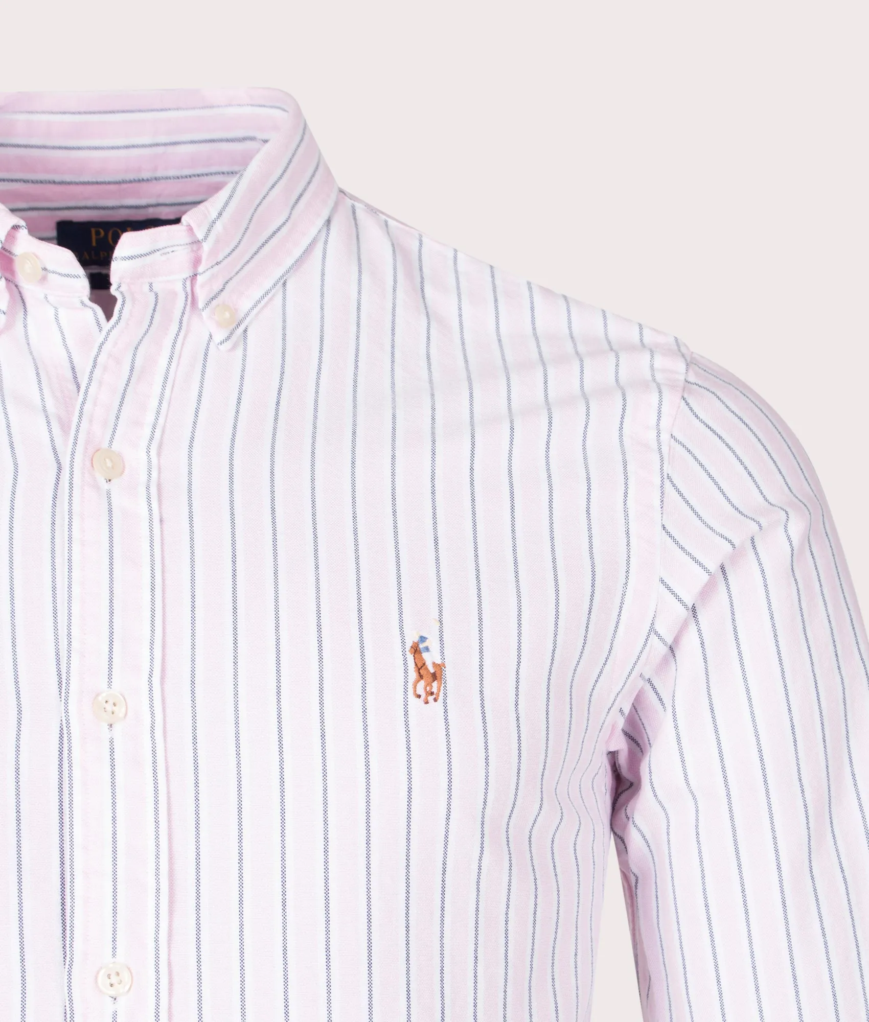 Slim Fit Striped Oxford Shirt sold by EQVVS product image thumbnail 2
