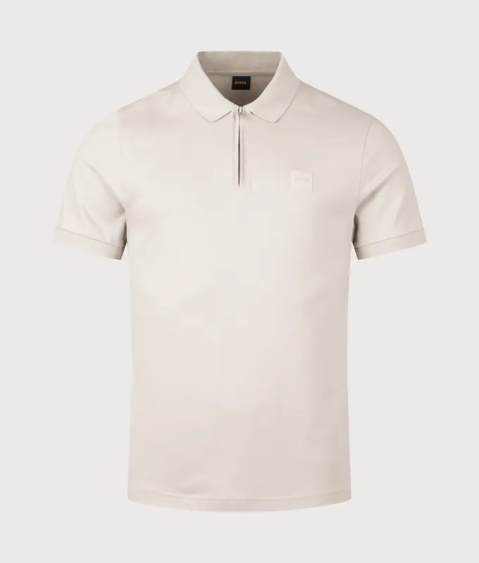 Slim Fit Passerzip Polo Shirt sold by EQVVS