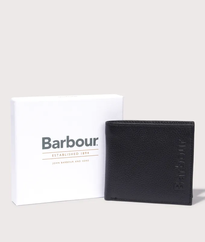 Logo Leather Billfold Wallet sold by EQVVS