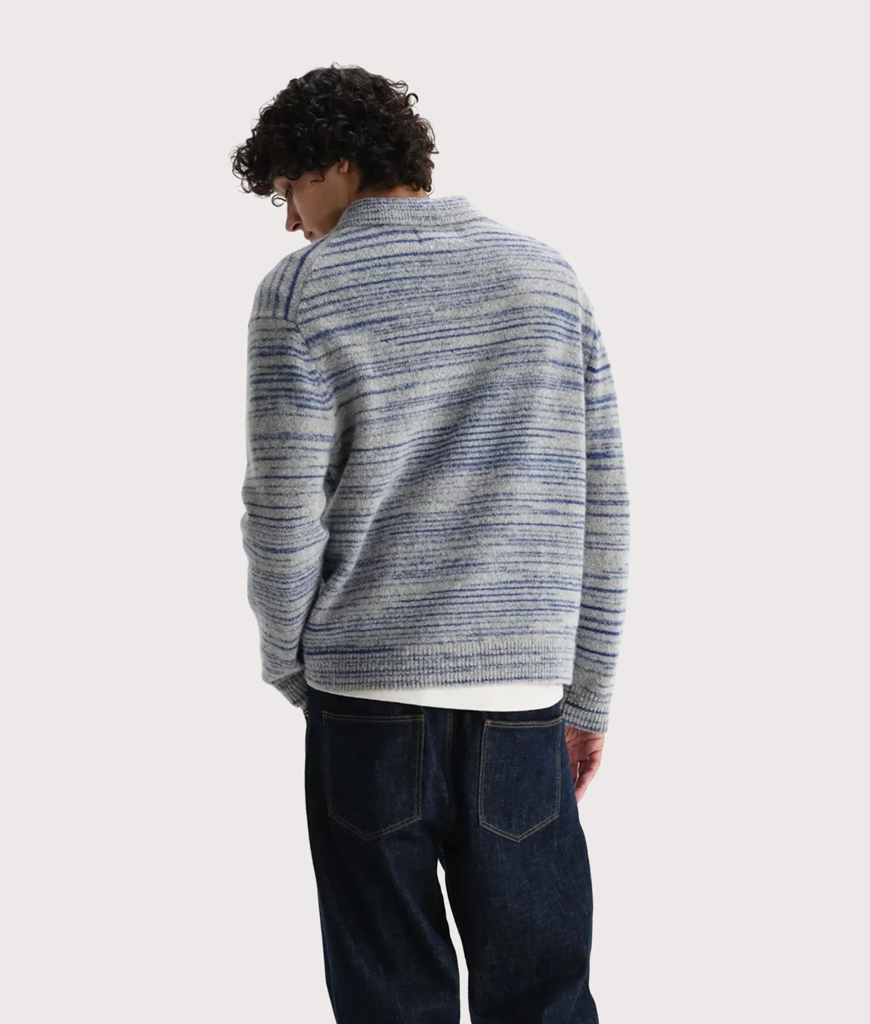 Alpha Zip Polo Shirt sold by EQVVS product image thumbnail 3