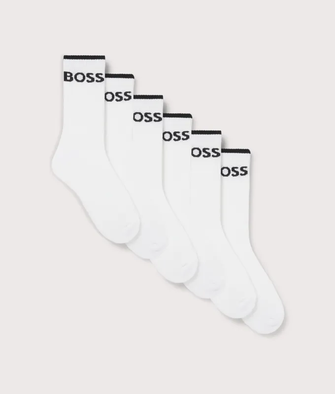 6 Pack QS Stripe Socks sold by EQVVS