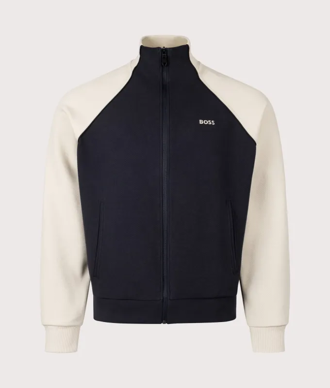 Join Skaz Zip Through Track Top made by Hugo Boss