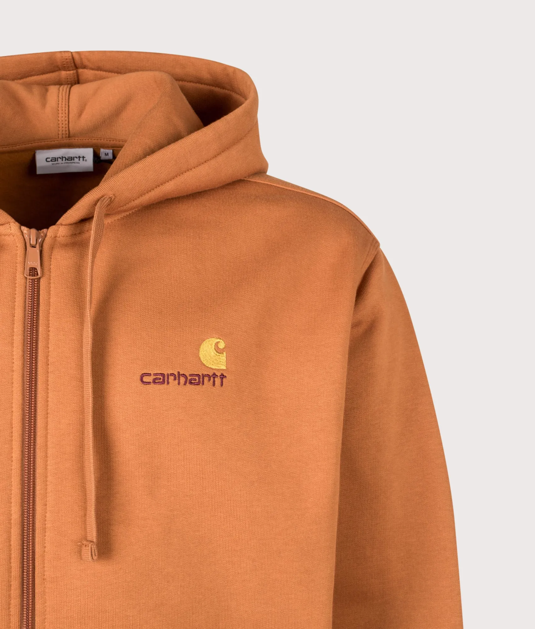 Relaxed Fit American Script Zip Through Hoodie sold by EQVVS product image thumbnail 2