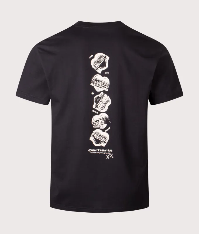 Relaxed Fit Garble T-Shirt sold by EQVVS