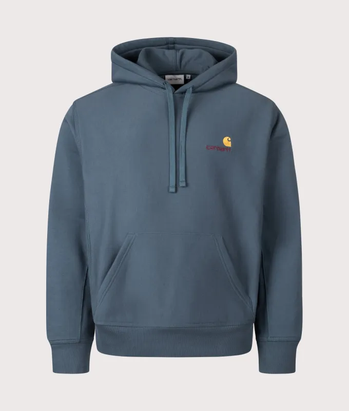 Relaxed Fit American Script Hoodie sold by EQVVS