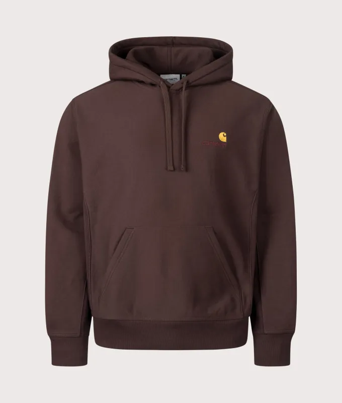 Relaxed Fit American Script Hoodie sold by EQVVS