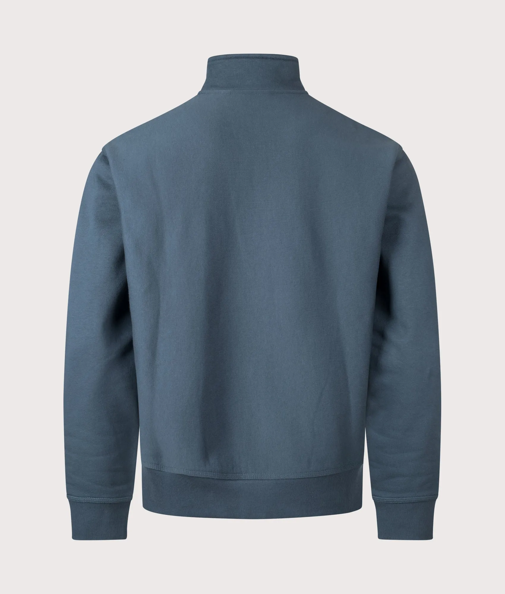 Relaxed Fit Quarter Zip American Script Sweatshirt sold by EQVVS product image thumbnail 3