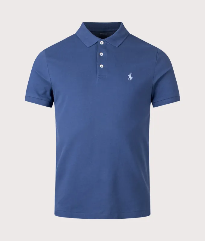Custom Slim Fit Stretch Mesh Polo Shirt made by Polo by Ralph Lauren