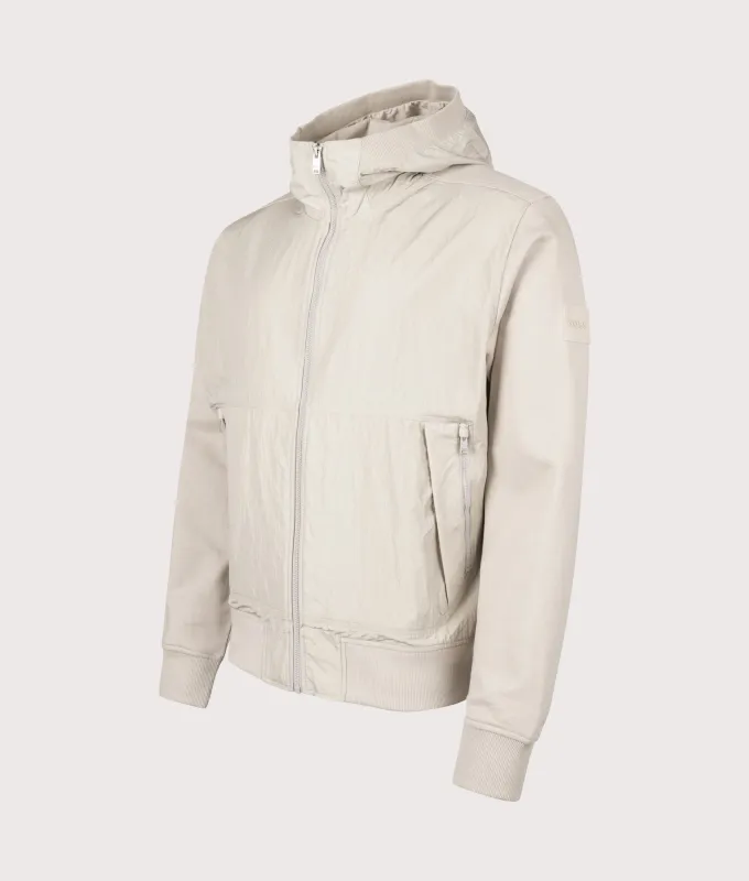 Protective Zip Through Hoodie made by Hugo Boss
