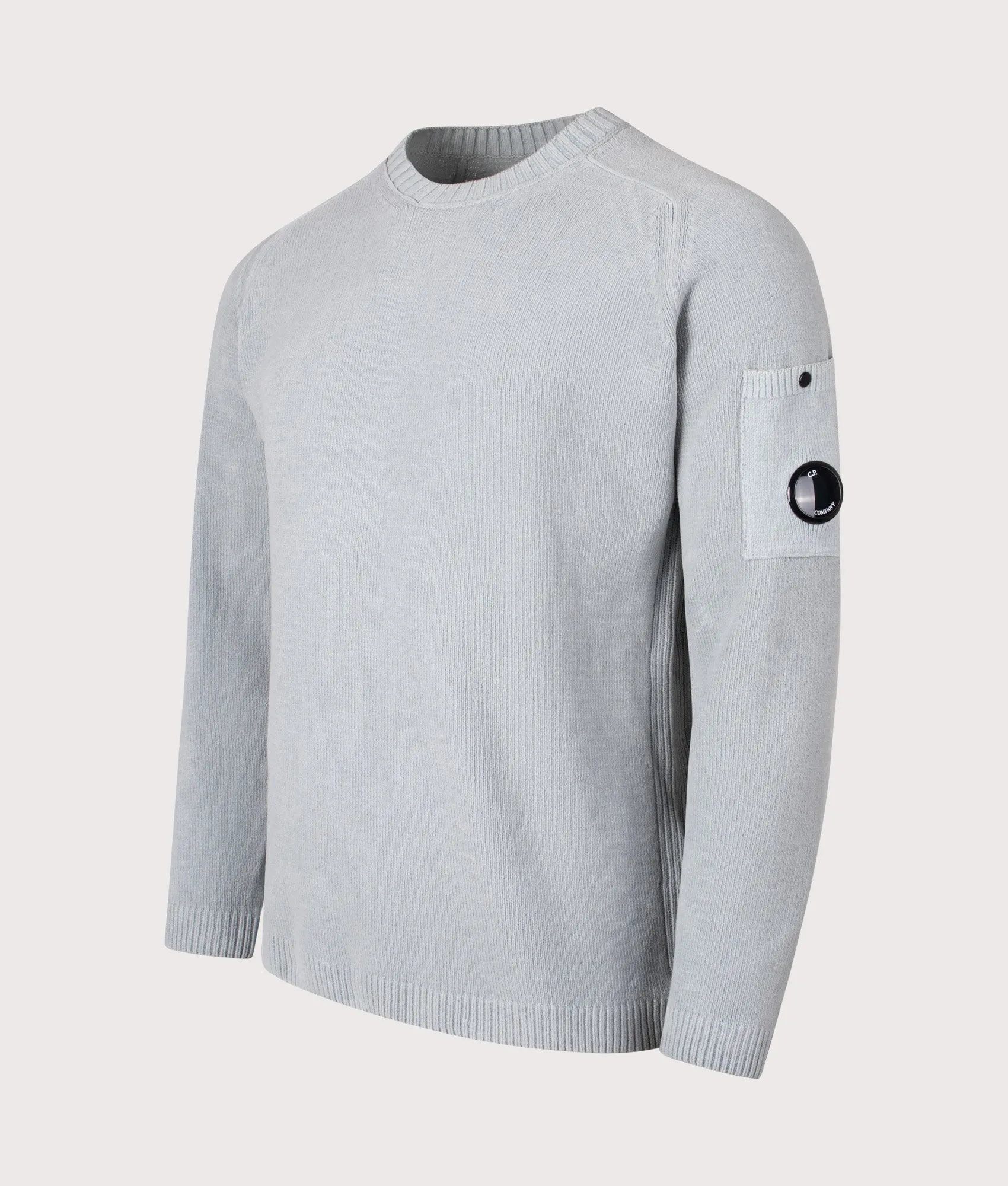 Cotton Chenille Crewneck Lens Jumper sold by EQVVS