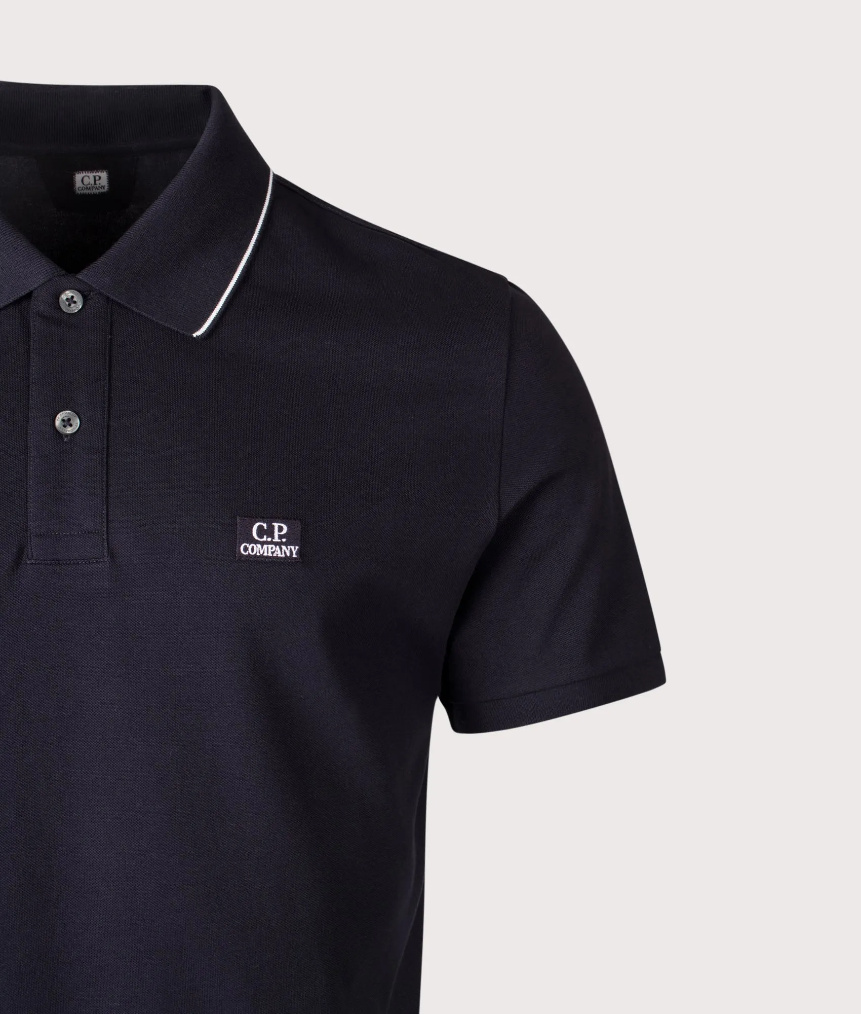 Stretch Piqué Logo Polo Shirt sold by EQVVS product image thumbnail 2