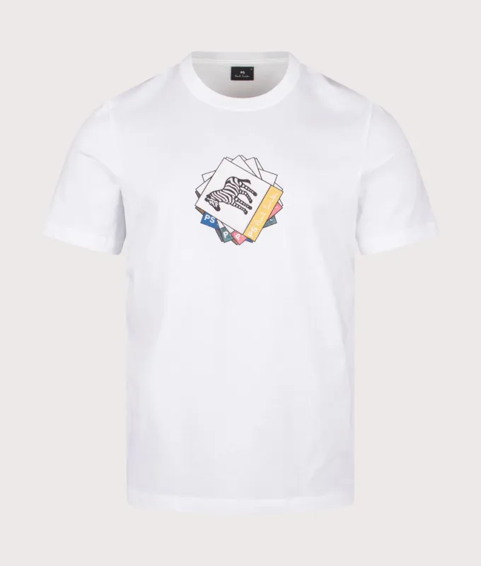 Zebra Squares T-Shirt made by EQVVS