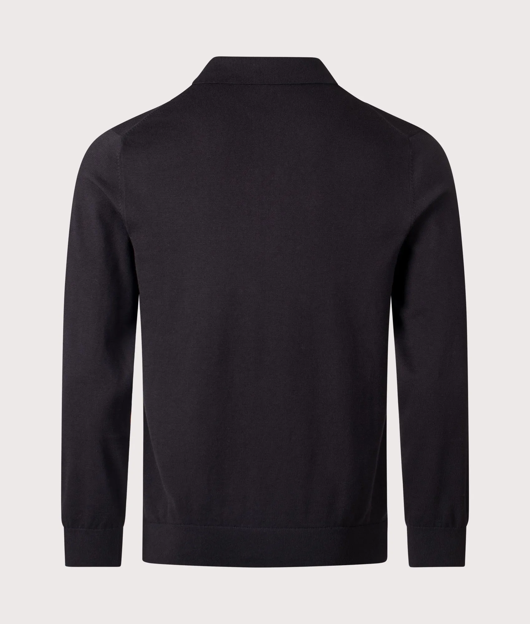 Sports Stripe Long Sleeve Polo Shirt sold by EQVVS product image thumbnail 3