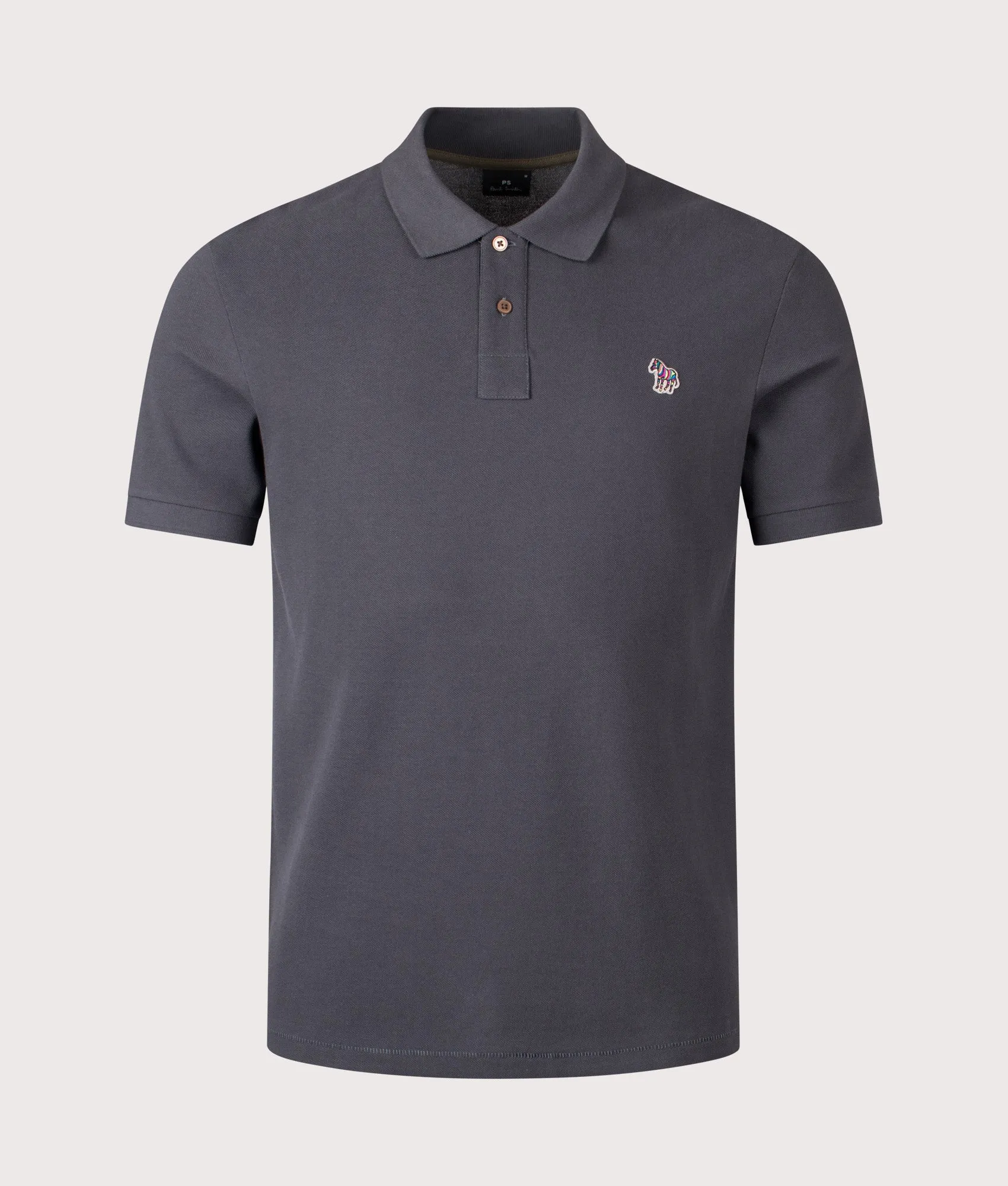 Regular Fit Zebra Piqué Polo Shirt sold by EQVVS