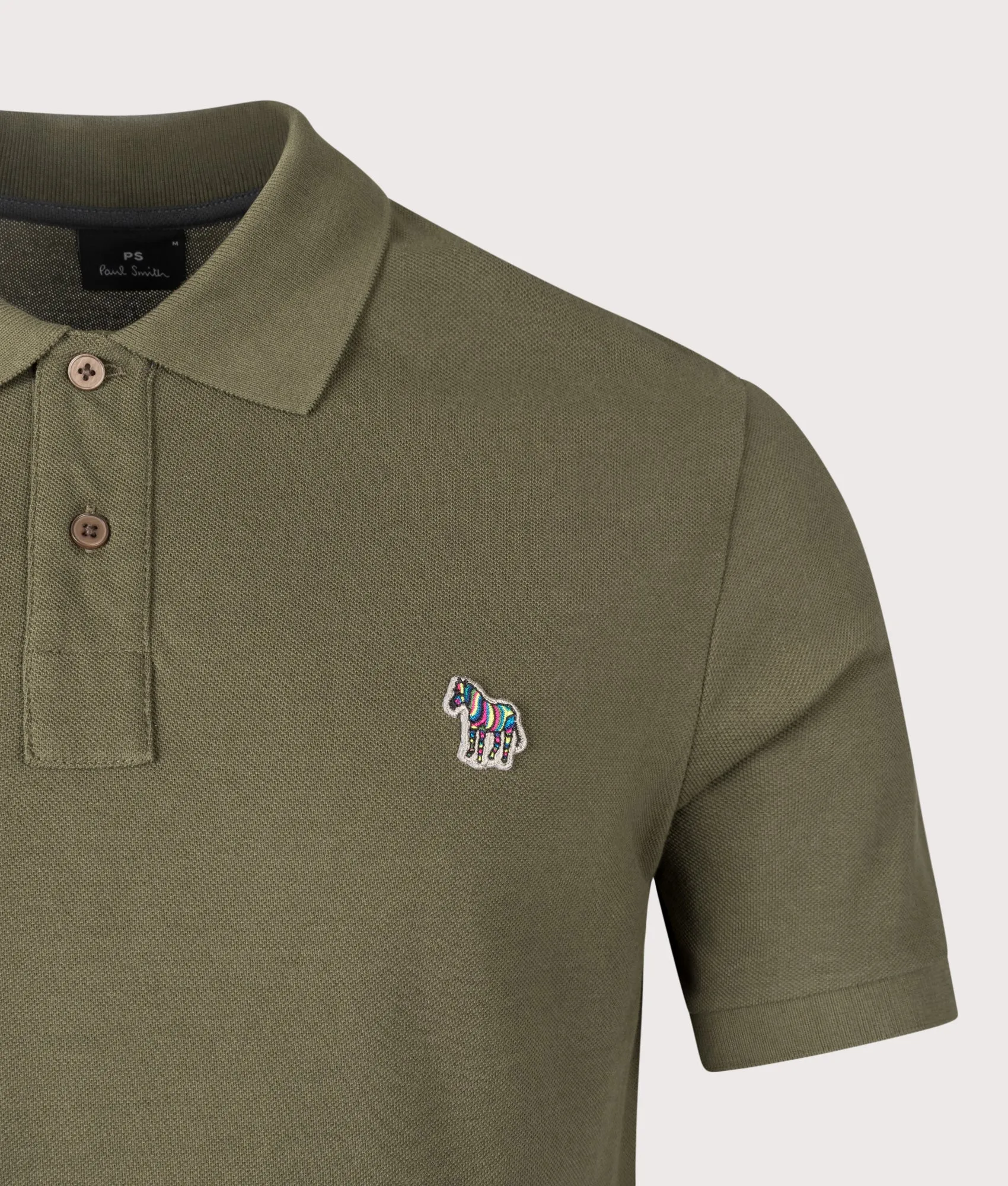 Zebra Piqué Polo Shirt sold by EQVVS product image thumbnail 2