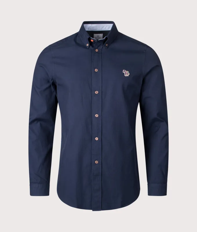 Slim Fit Zebra Shirt sold by EQVVS