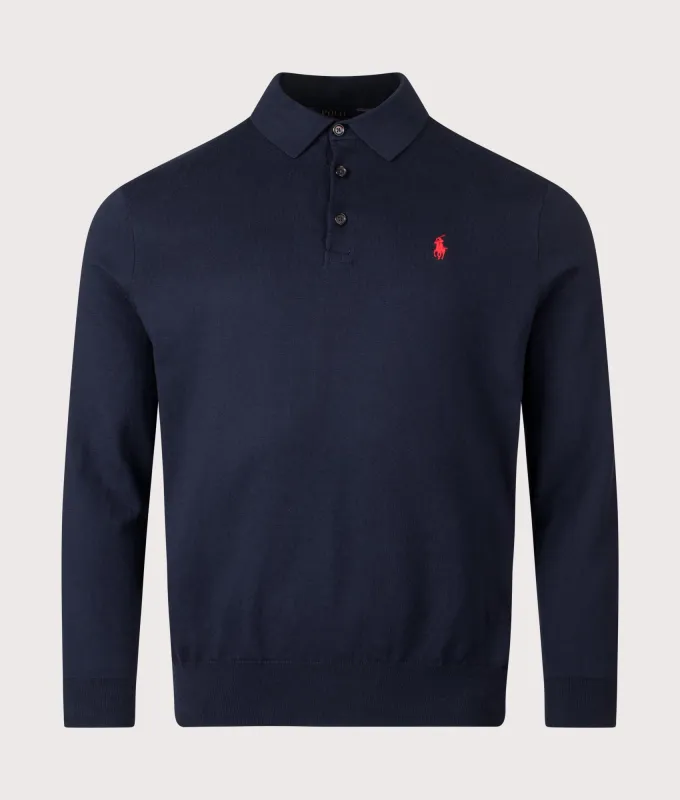 Polo Collar Knit Jumper sold by EQVVS