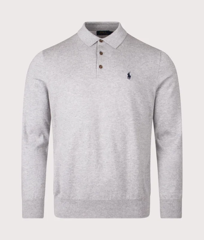 Polo Collar Knit Jumper sold by EQVVS