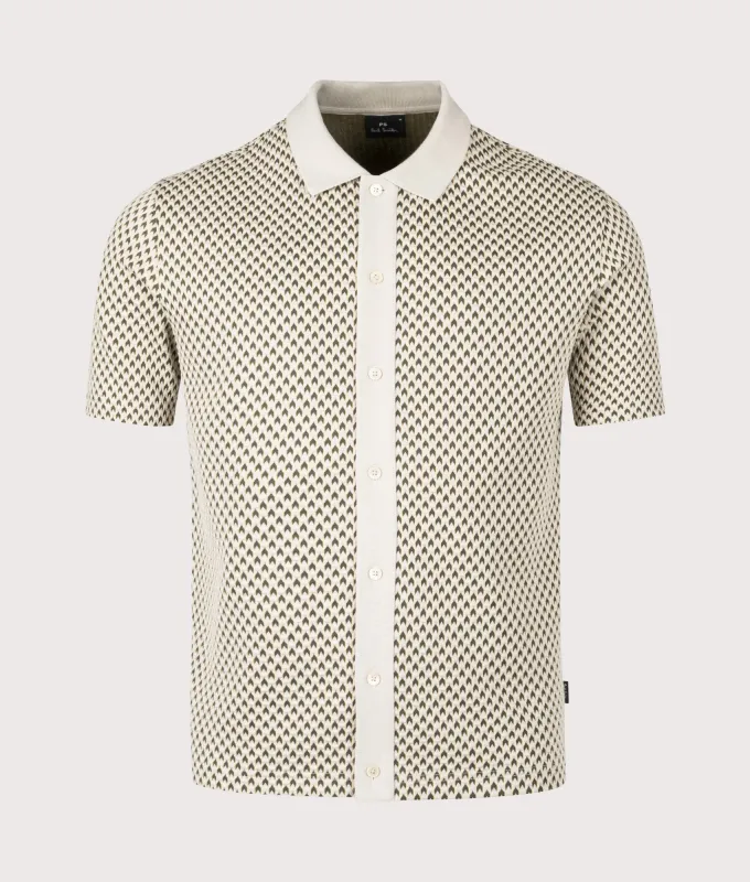 Button Through Polo Shirt sold by EQVVS