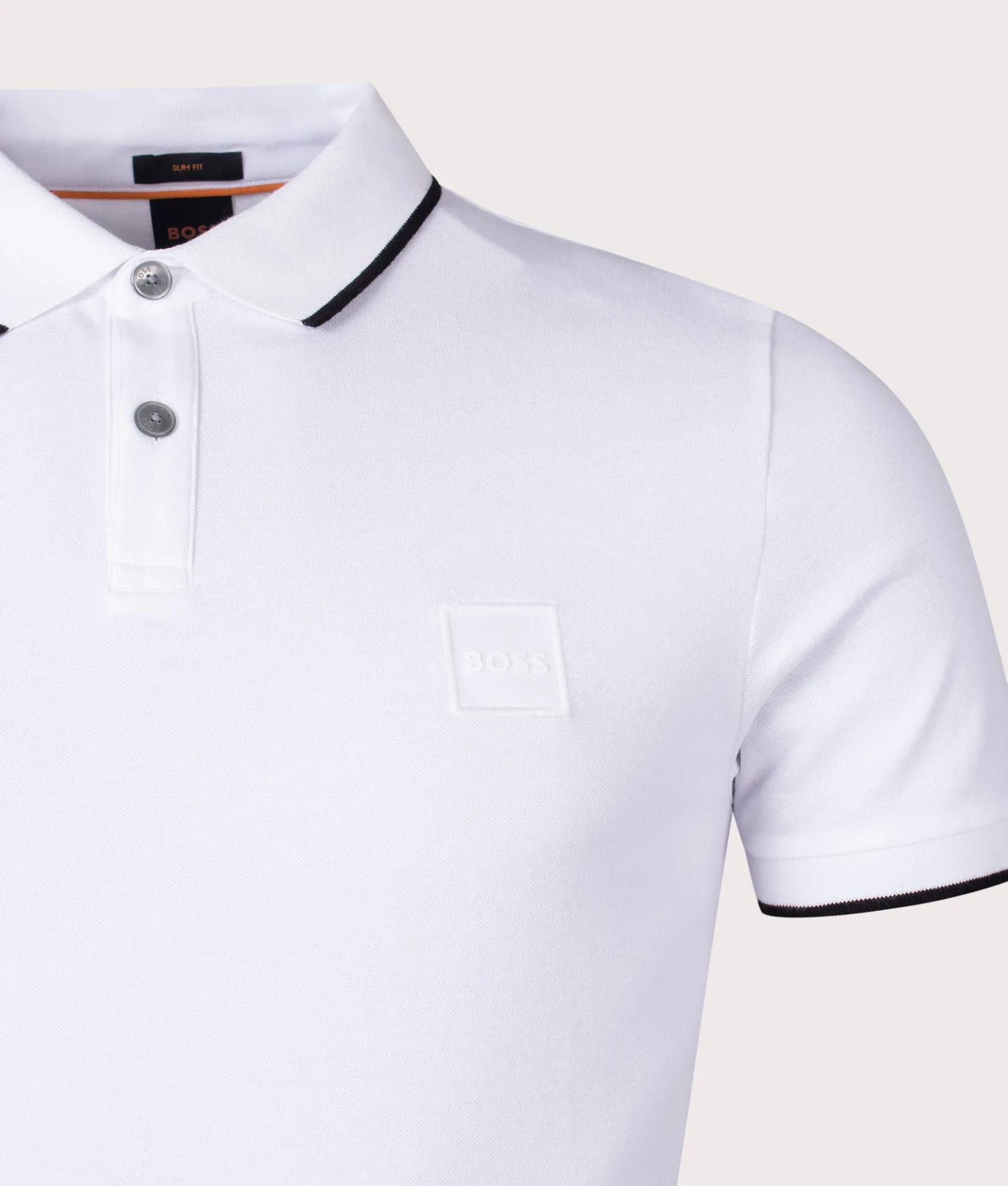 Slim Fit Passertip Polo Shirt sold by EQVVS product image thumbnail 2