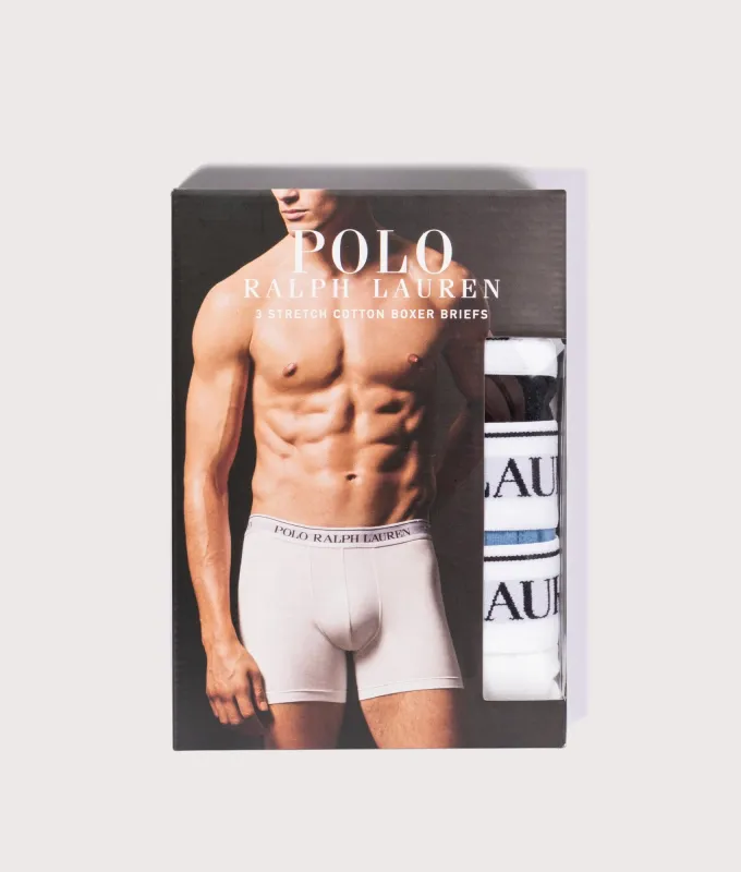 3 Pack Stretch Cotton Trunks made by Polo by Ralph Lauren