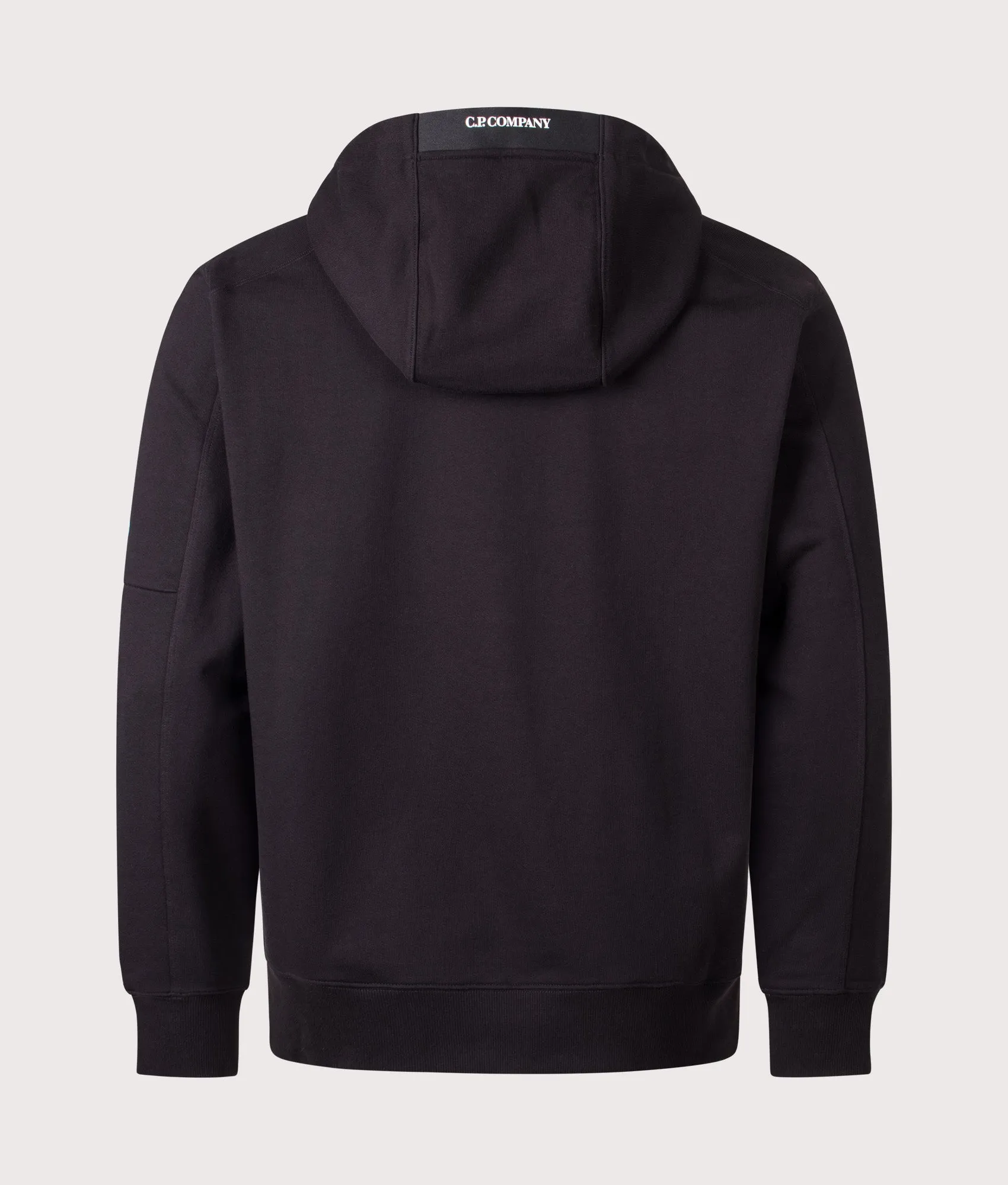 Diagonal Raised Fleece Lens Hoodie sold by EQVVS product image thumbnail 5