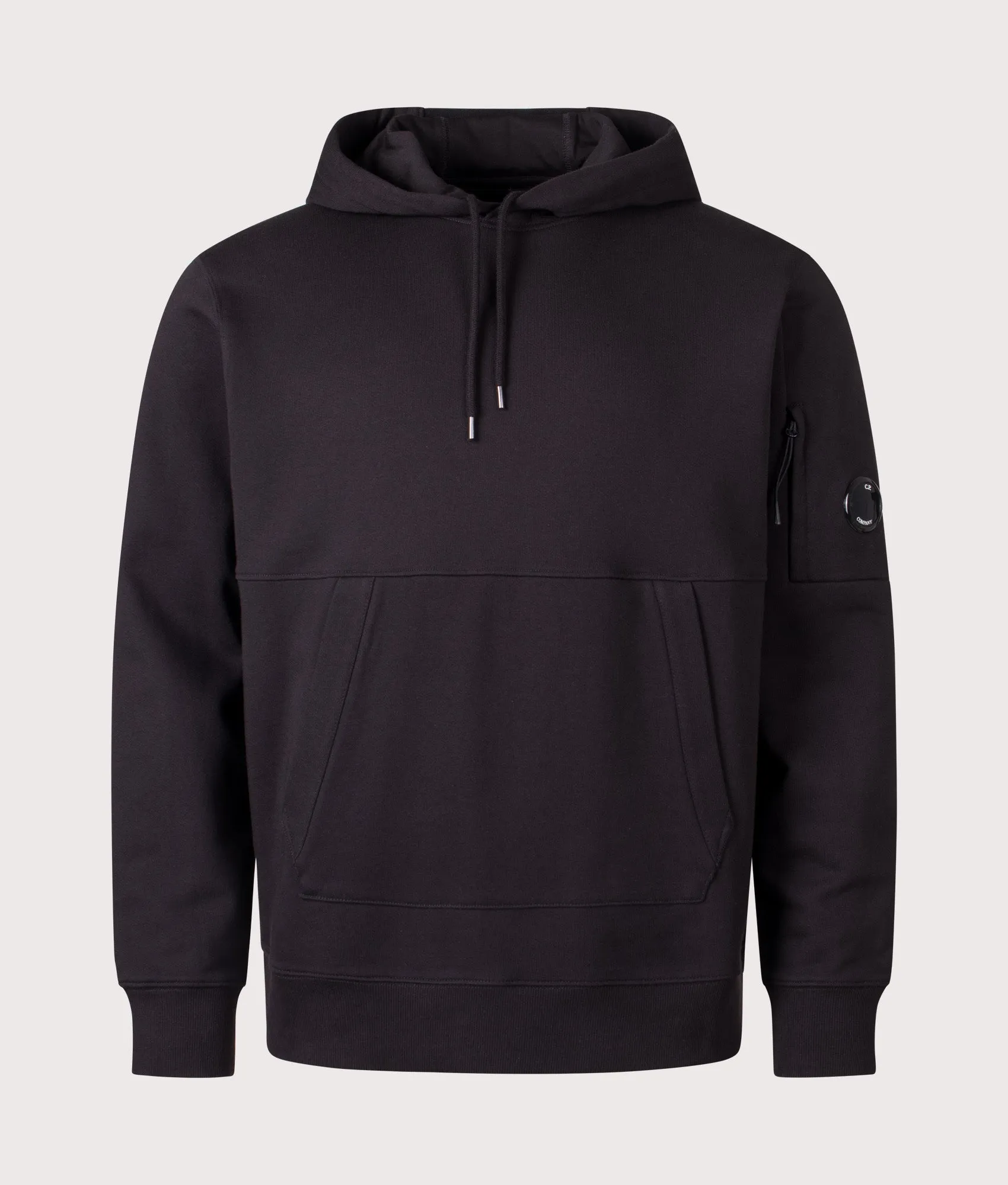 Diagonal Raised Fleece Lens Hoodie sold by EQVVS product image thumbnail 4