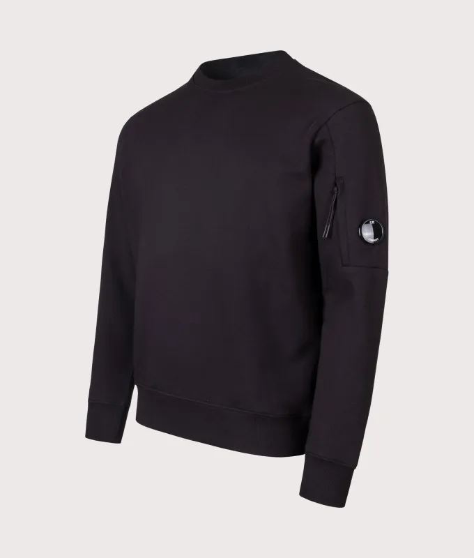 Diagonal Raised Fleece Lens Sweatshirt sold by EQVVS