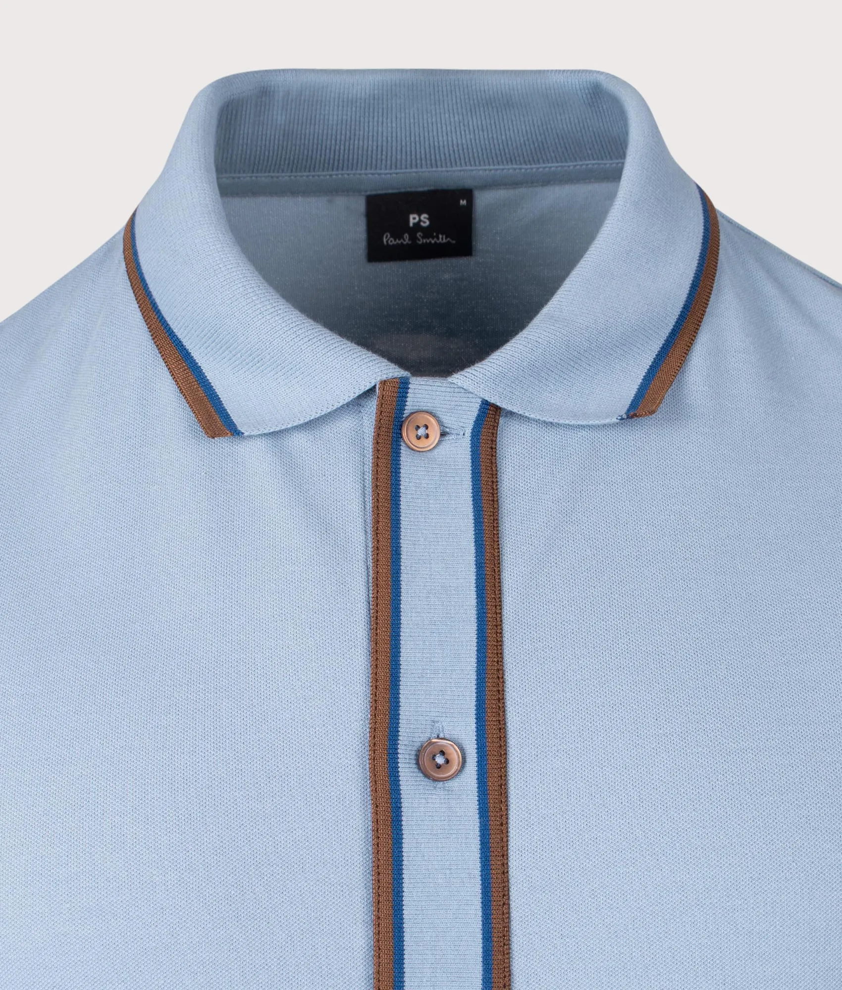 Button Front Polo Shirt sold by EQVVS product image thumbnail 2