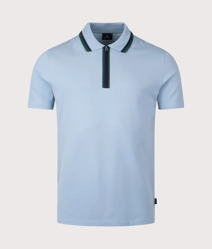Quarter Zip Polo Shirt sold by EQVVS