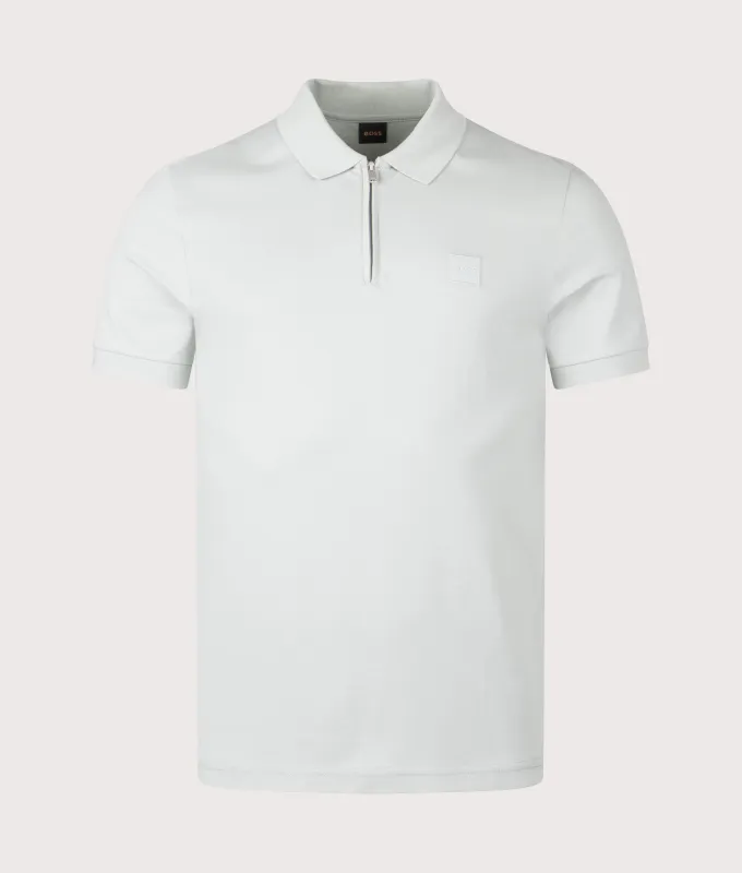 Slim Fit Passerzip Polo Shirt sold by EQVVS