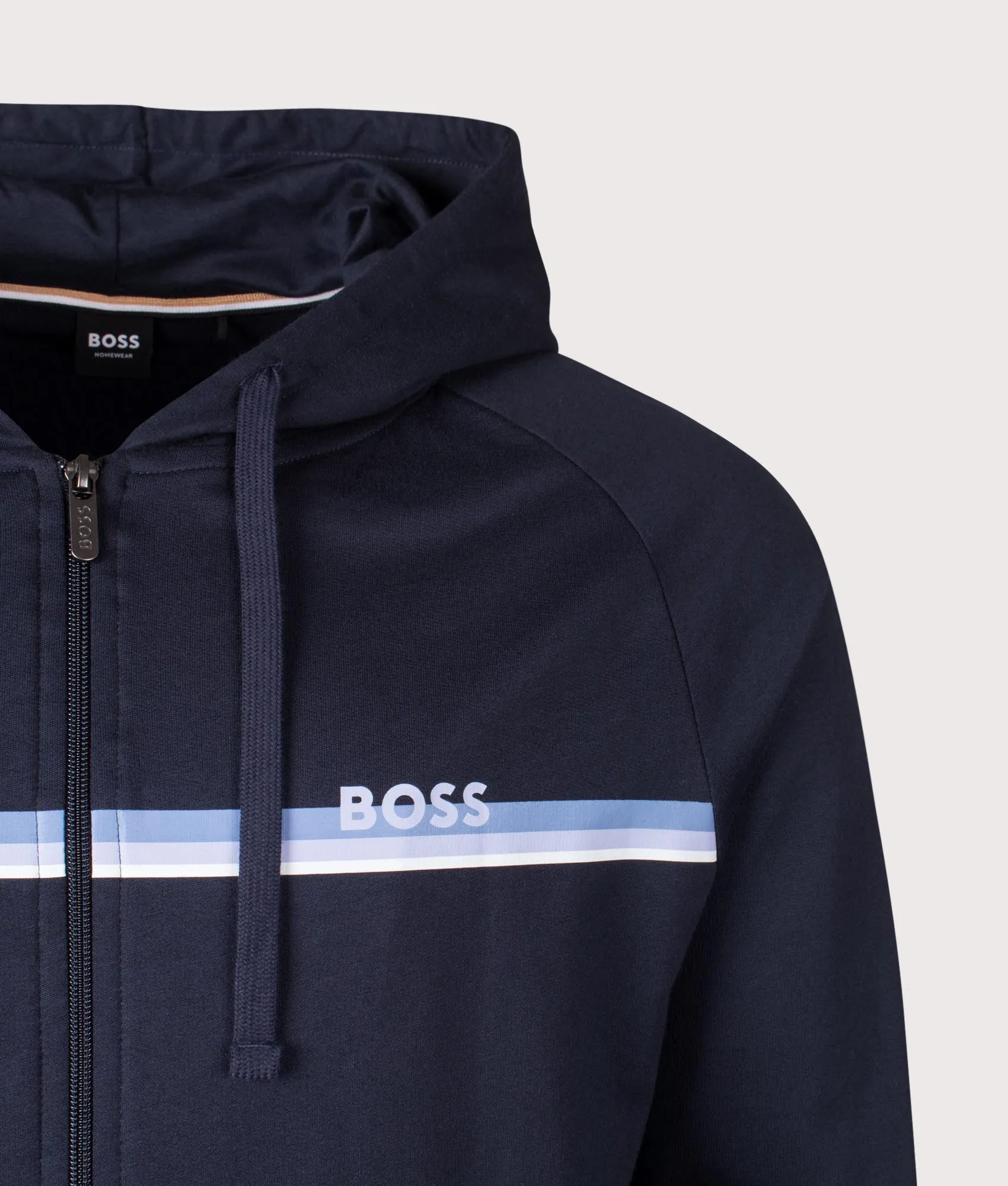 Striped Authentic Zip Through Hoodie sold by EQVVS product image thumbnail 2