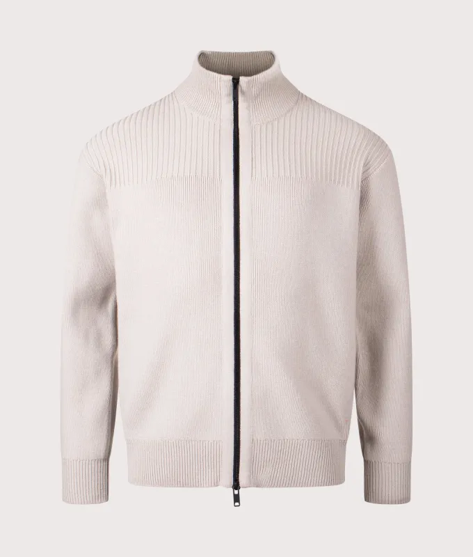 Kratalo Zip Through Jumper made by Hugo Boss